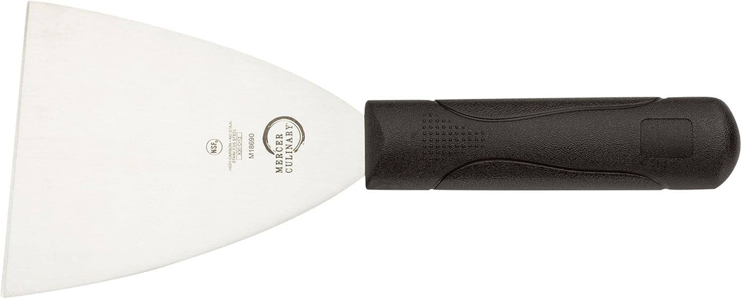 Mercer Millennia Grill Scraper 4"x 4-1/2" Blade Black