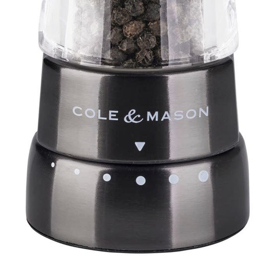 Derwent Pepper Mill Gun Metal 7.5"