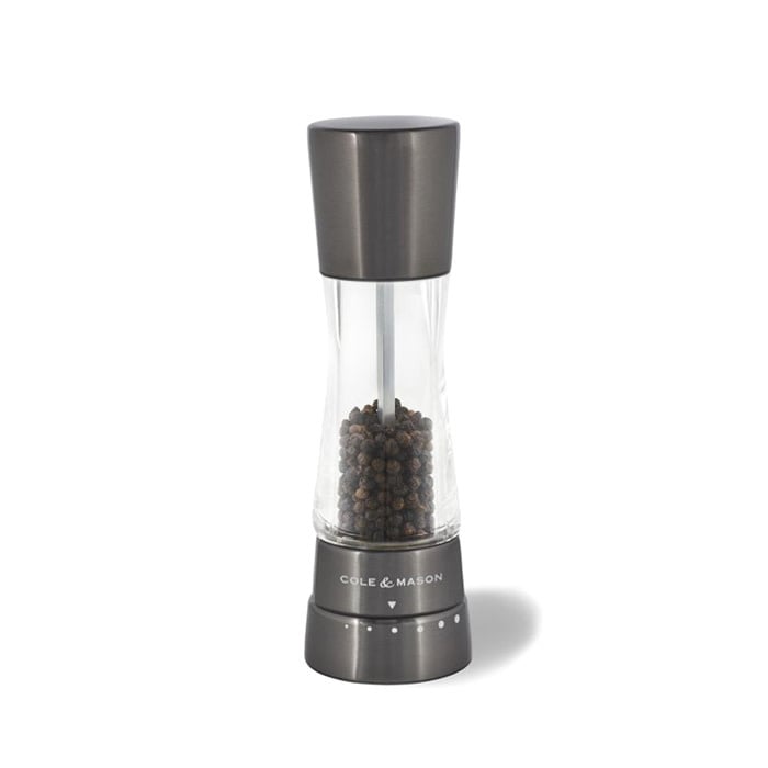 Derwent Pepper Mill Gun Metal 7.5"