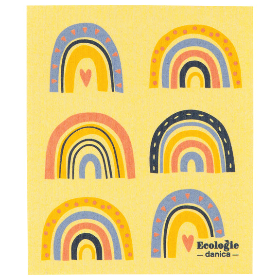Swedish Dish Cloth - Rainbows