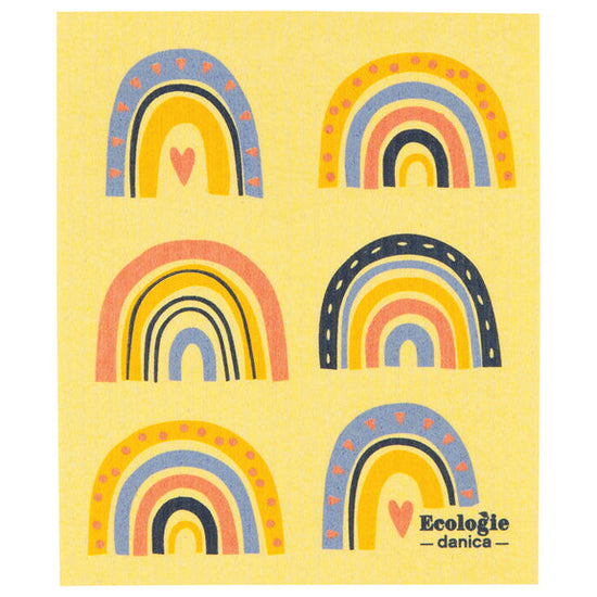 Swedish Dish Cloth - Rainbows