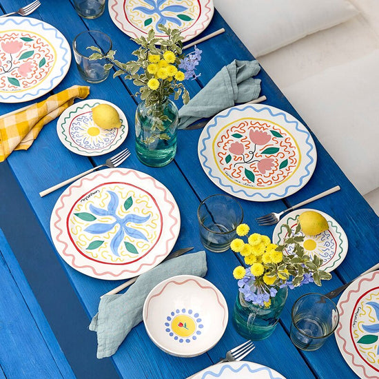 Costa Nova Summer Bliss Dinner Plate - Tulip (40% off at checkout)