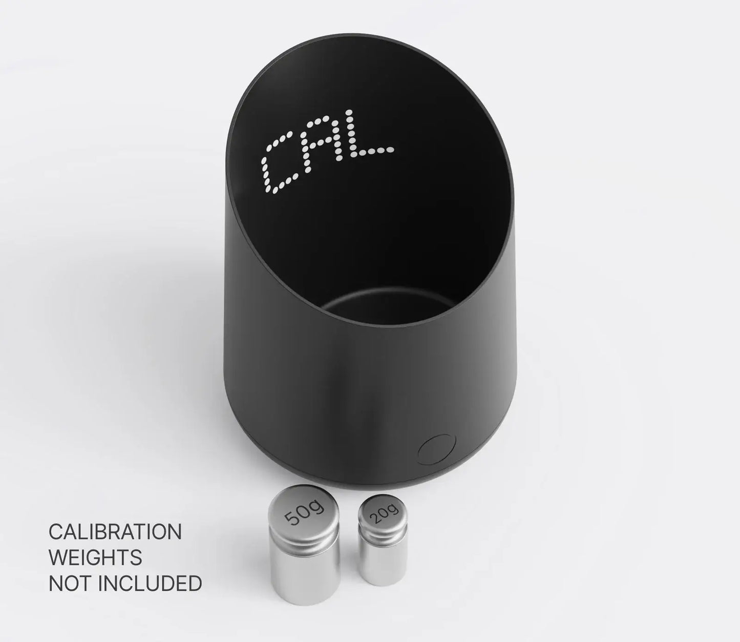Subminimal Subscale Digital Coffee Dosing Cup