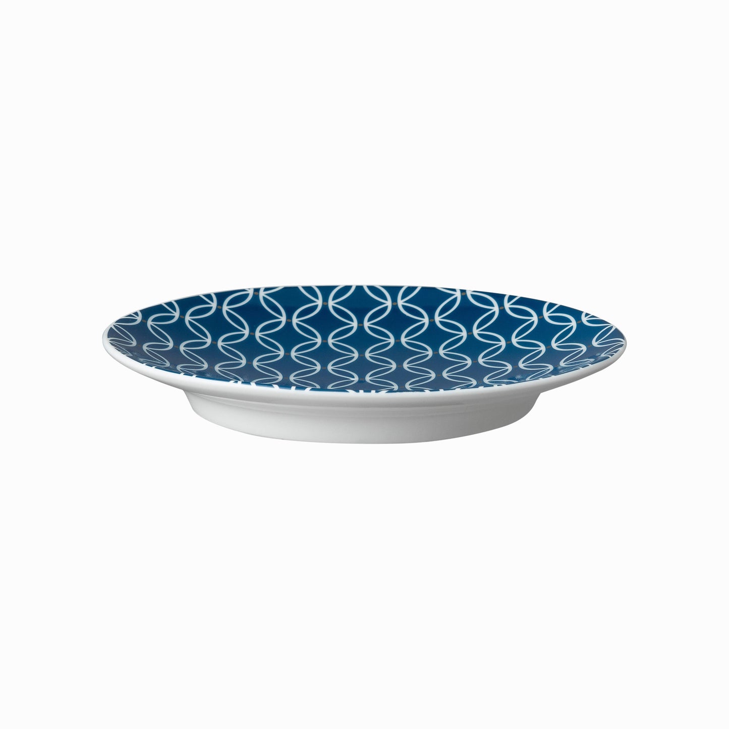 Modern Deco Appetizer Plate Blue (40% off at checkout)