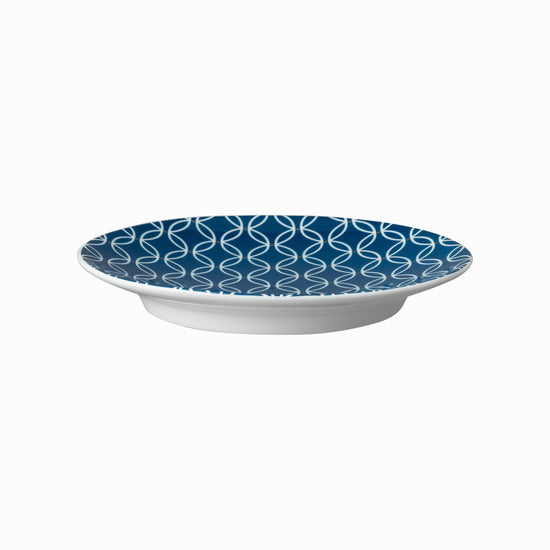 Modern Deco Appetizer Plate Blue (40% off at checkout)