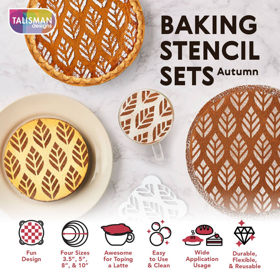 Baking Stencil Set - Autumn