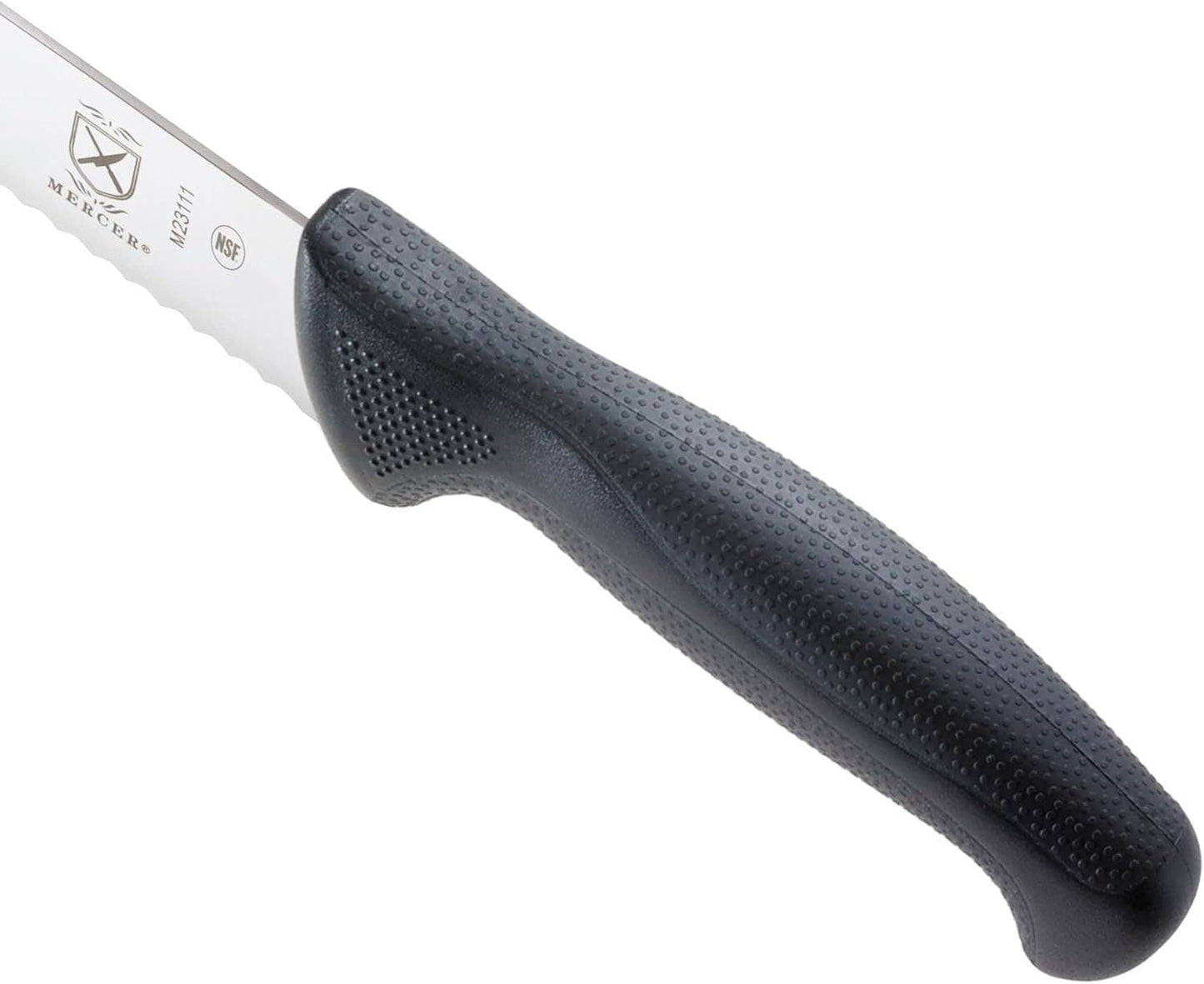 Mercer Millennia Black Handle 11' Wavy Edge Slicer