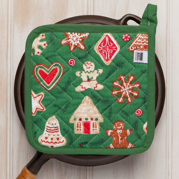 Pot Holder - Basic - Xmas Cookies