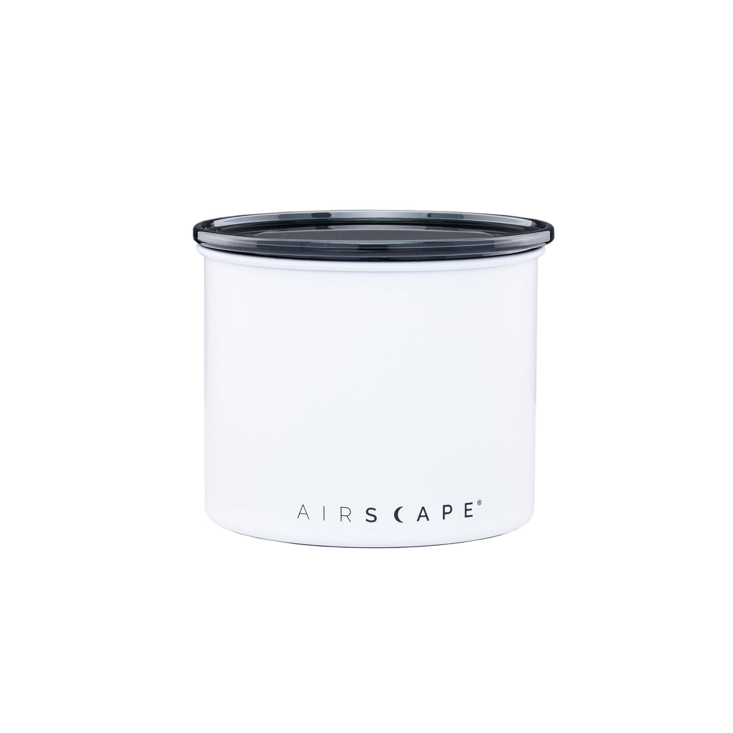 Airscape 250g Classic Stainless Steel Canister: Charcoal - Matte Black