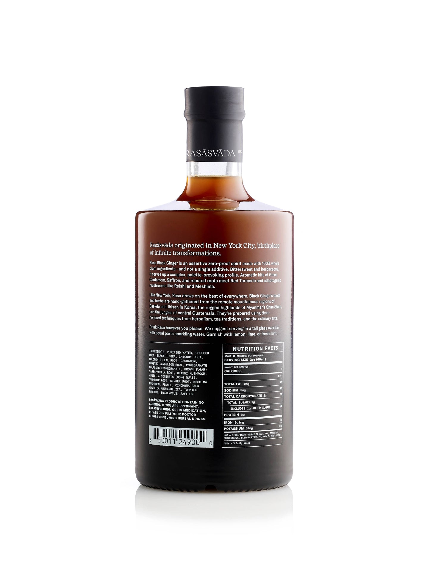 Rasāsvāda Black Ginger - 375ml