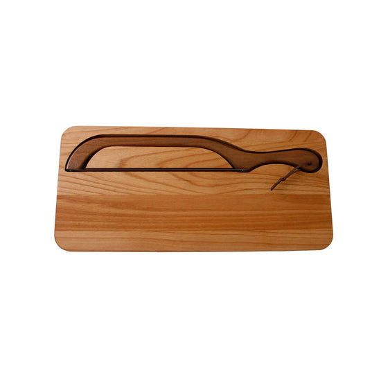 Alder Knife Board And Bread Slicer (Right Handed): Alder RH