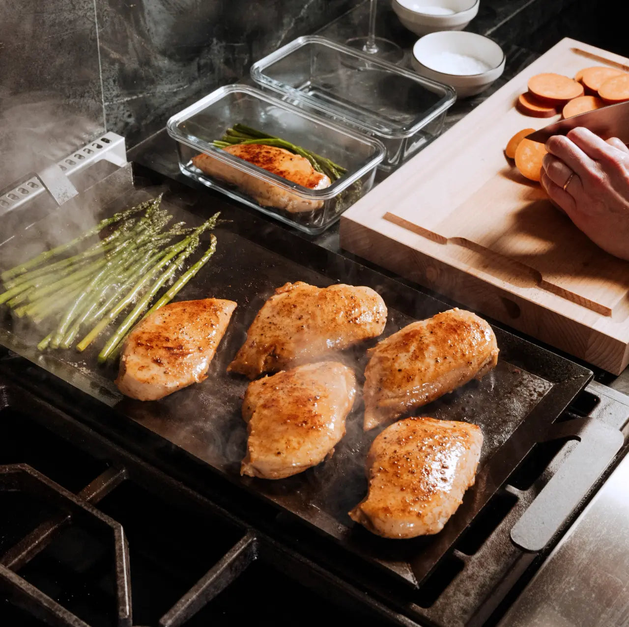Made In Seasoned Carbon Steel Griddle