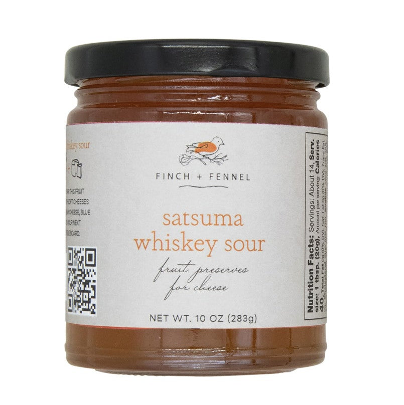 Finch & Fennel Satsuma Whiskey Sour Fruit Preserve 10oz.