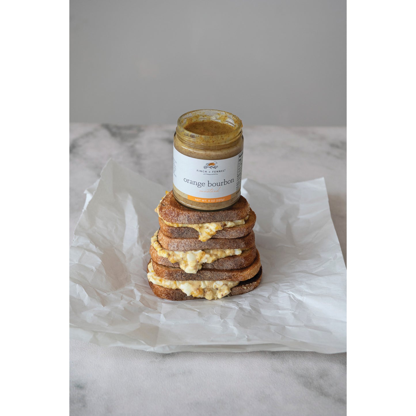 Finch & Fennel Orange Bourbon Mustard 10oz.