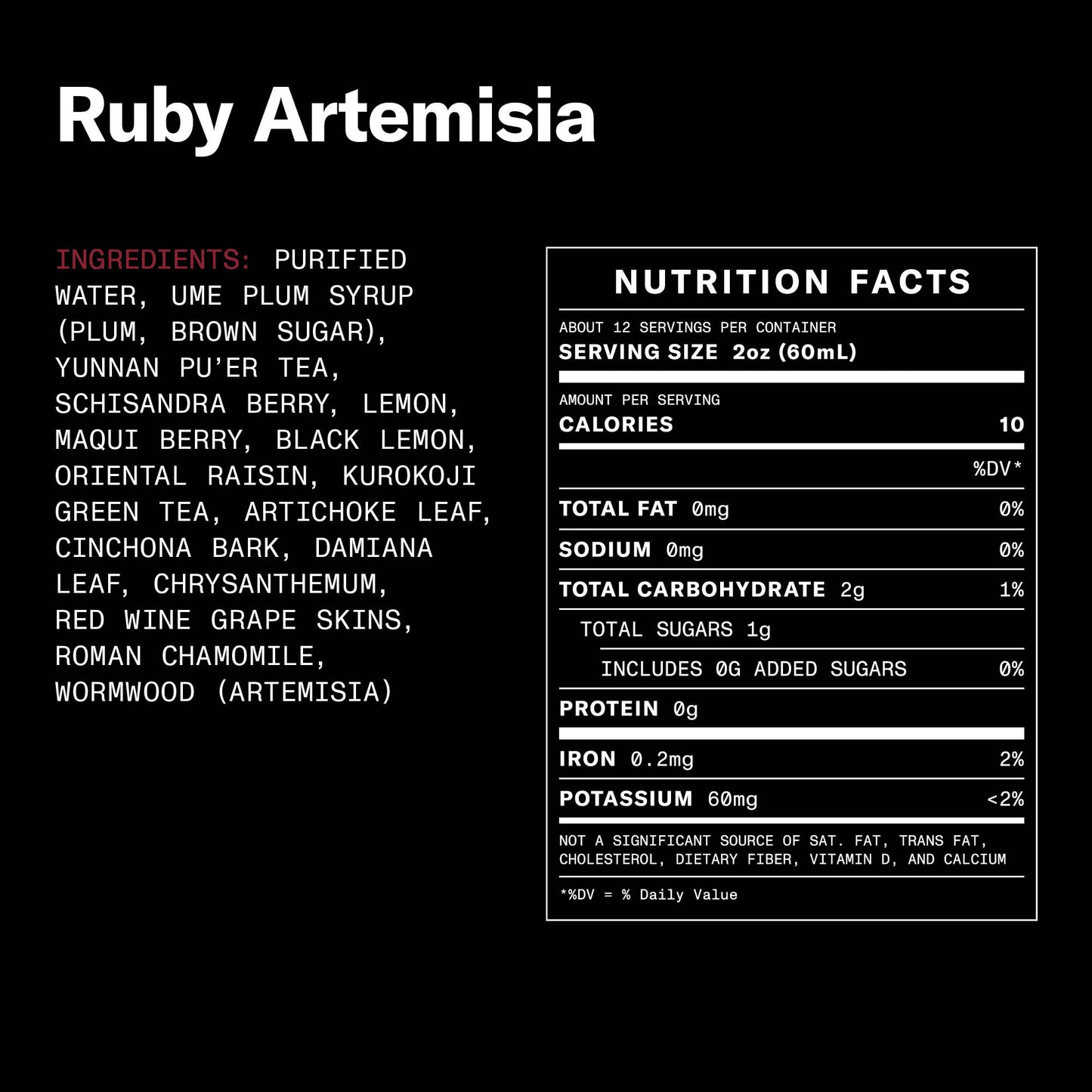 Rasāsvāda Ruby Artemisia - 375ml