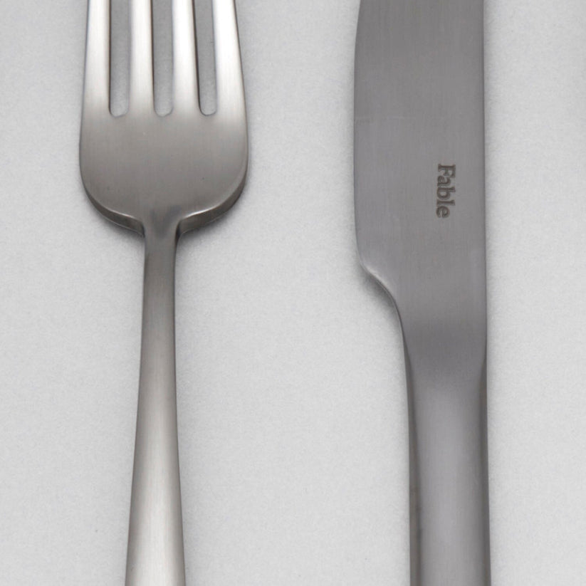 Fable Flatware 20pc Set - Matte Silver (40% off at checkout)