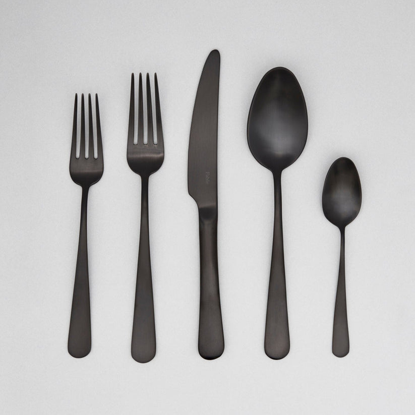 Fable Flatware 20pc Set - Matte Black (40% off at checkout)