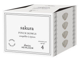 Sakura Pinch Bowl Set/4 * SALE 25% OFF *