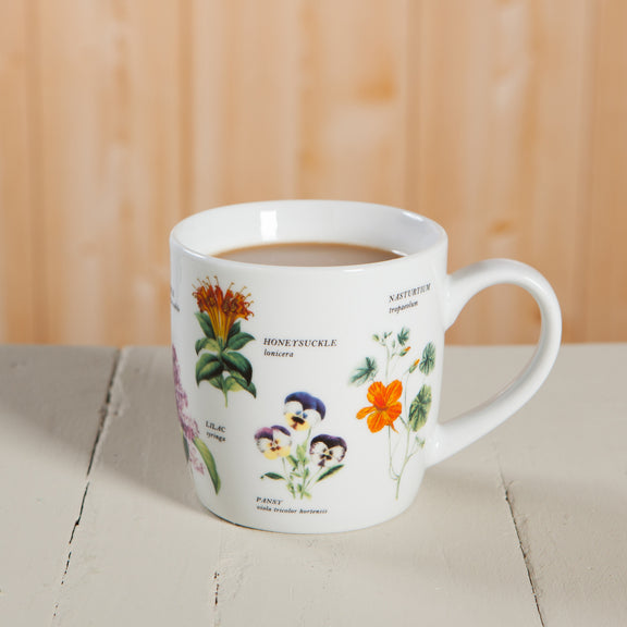 Mug 12oz - Edible Flowers