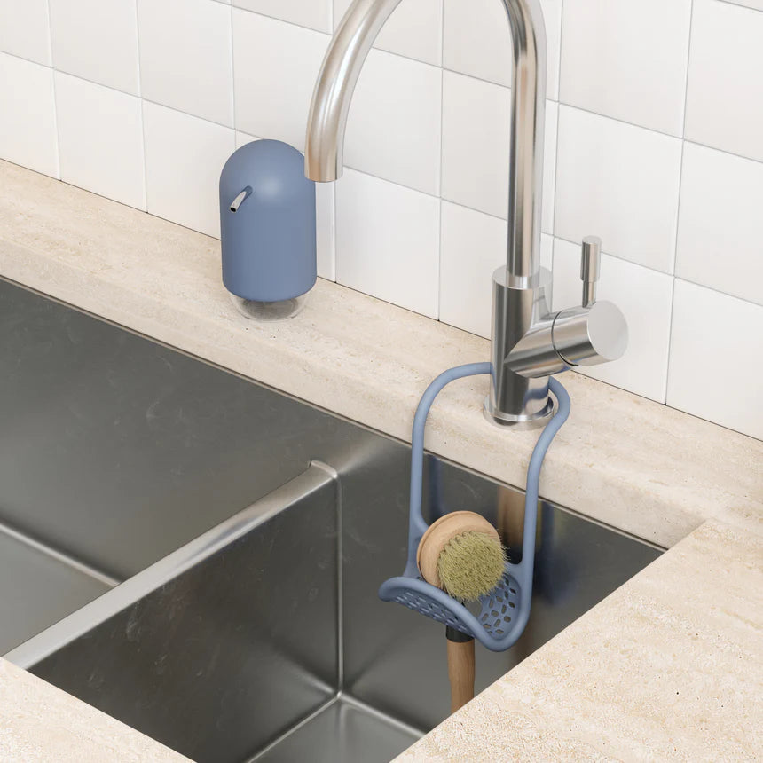 Umbra Sling Sink Caddy - Slate Blue