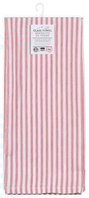 Glass Towel - Red