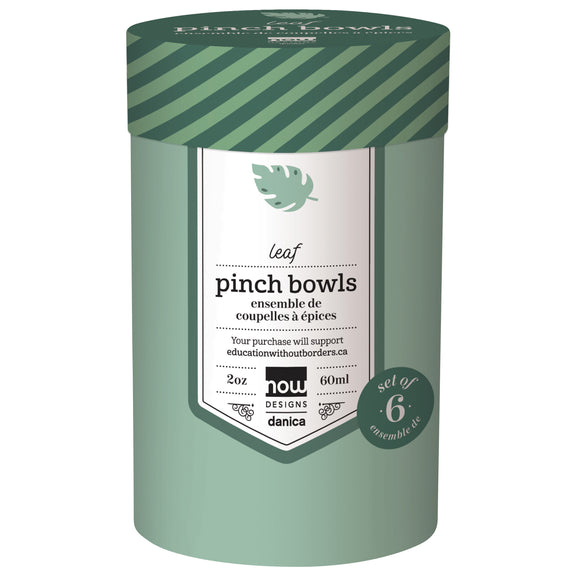 Pinch Bowl Set/6 - Leaf