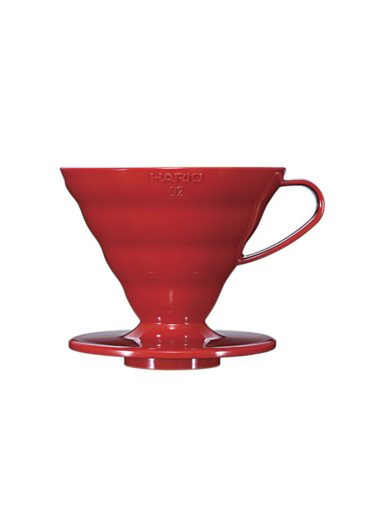 Hario V60-02 Plastic Dripper - Red