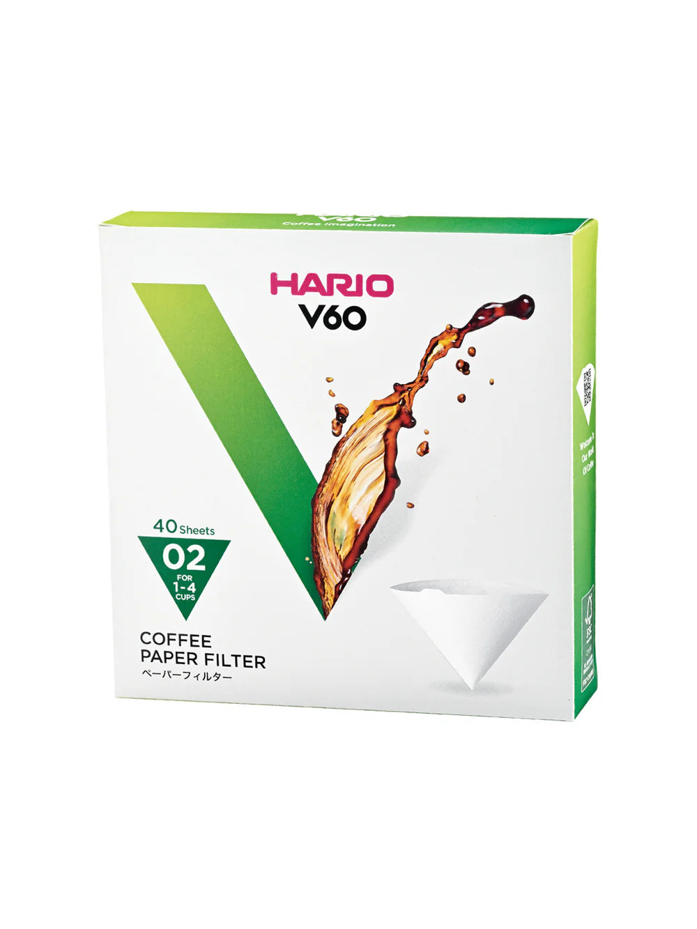 Hario V60-02 Filters (40-Pack White)