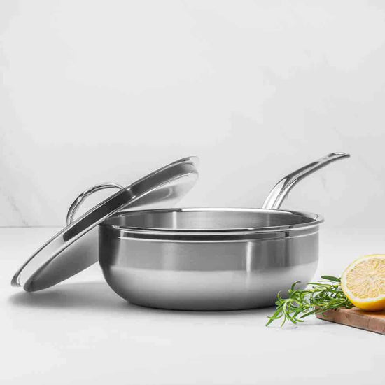 Load image into Gallery viewer, Hestan ProBond 3.5qt Essential Pan
