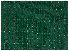 Placemat - Runner Green Copper Ribbed (set of 4)