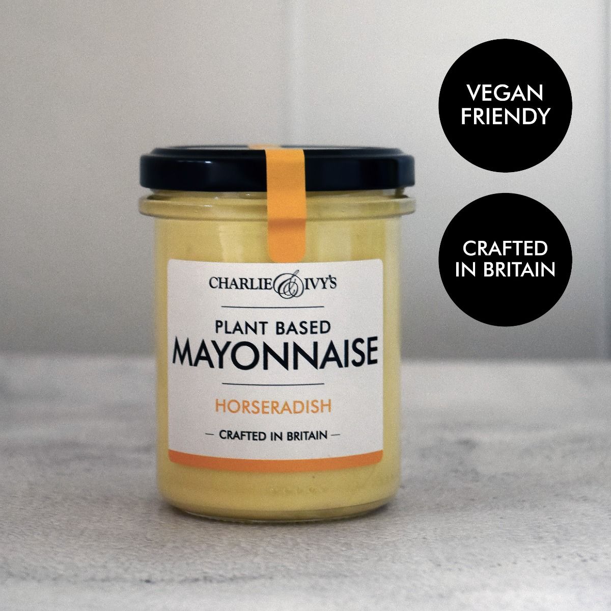 Charlie & Ivy's Plant Based Horseradish Mayonnaise