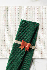 Placemat - Runner Green Copper Ribbed (set of 4)