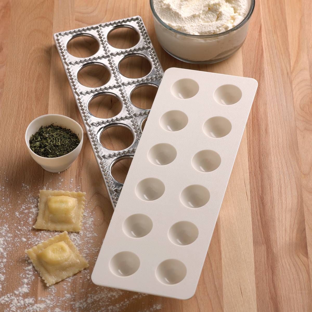 Aluminum Ravioli Maker