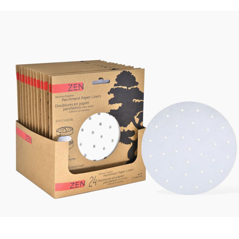 Zen 7" Steamer Liners (24pk)