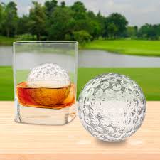 Golf Ball Ice Mold S/3 - Spring Green