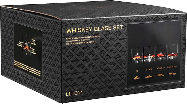 The Peaks Glasses (Set of 4)