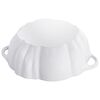 Staub Pumpkin 3.5L / 3.5-Qt White Cocotte