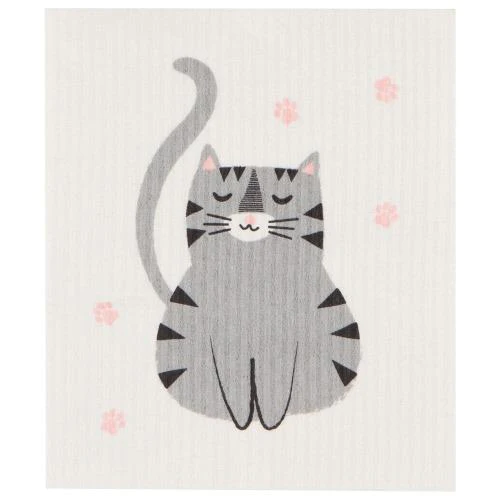 Swedish Dishcloth - Playful Cats