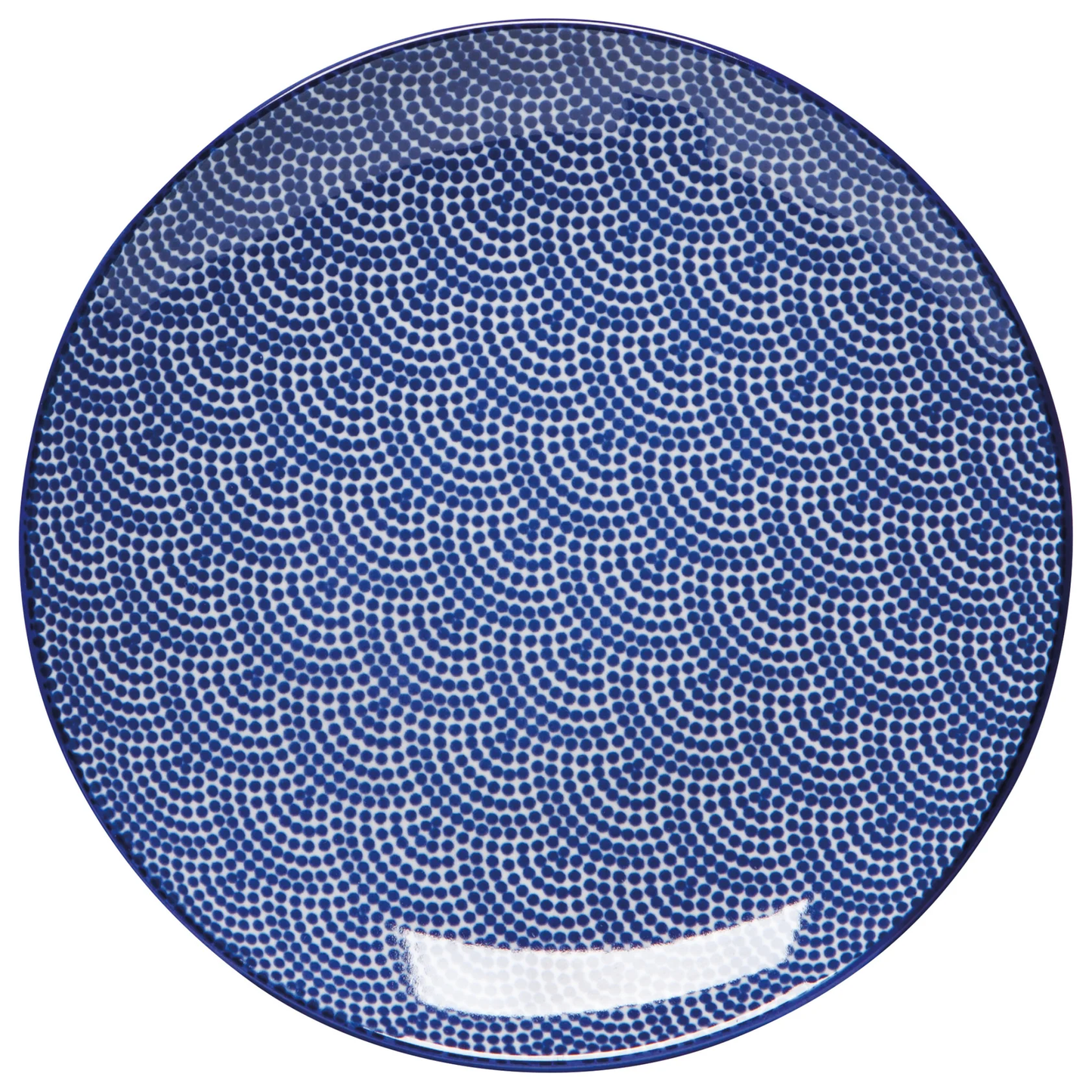 Appetizer Plate - Blue waves- 6in