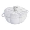 Staub Pumpkin 3.5L / 3.5-Qt White Cocotte