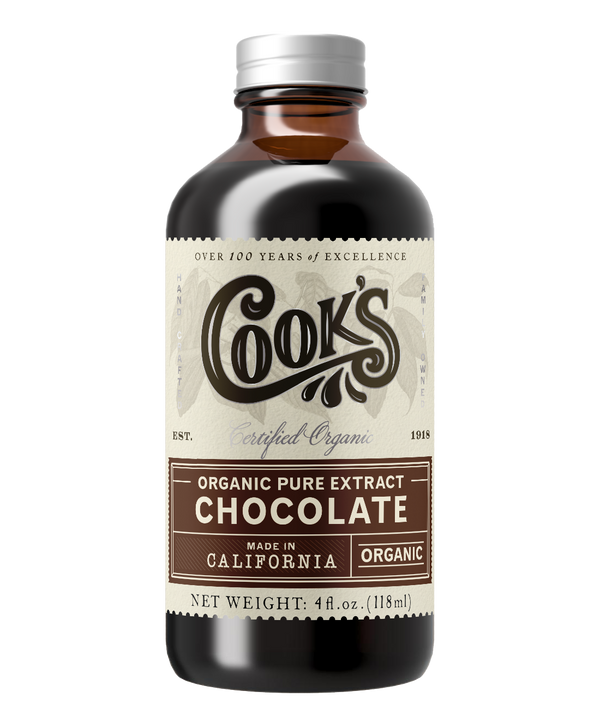 Pure Organic Chocolate Extract - 118ml/4oz