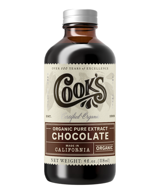 Pure Organic Chocolate Extract - 118ml/4oz