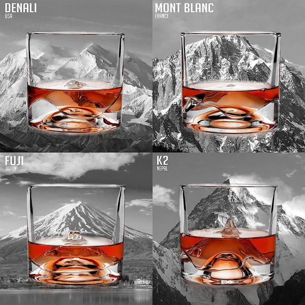 The Peaks Glasses (Set of 4)