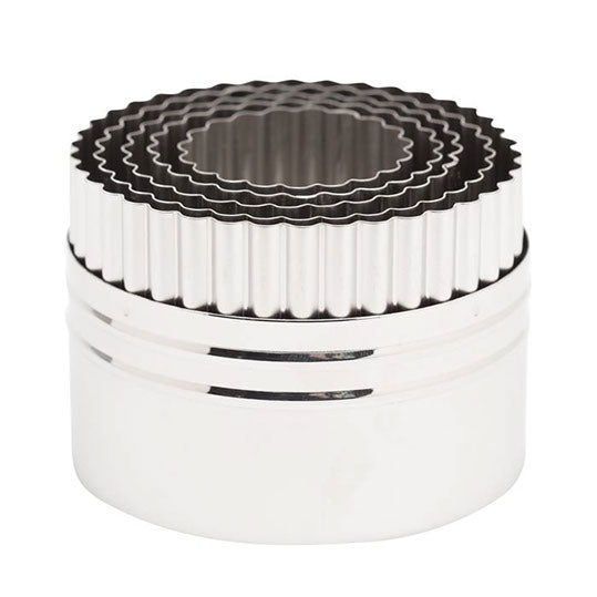Ateco 5 PC Double Sided Round Cutters