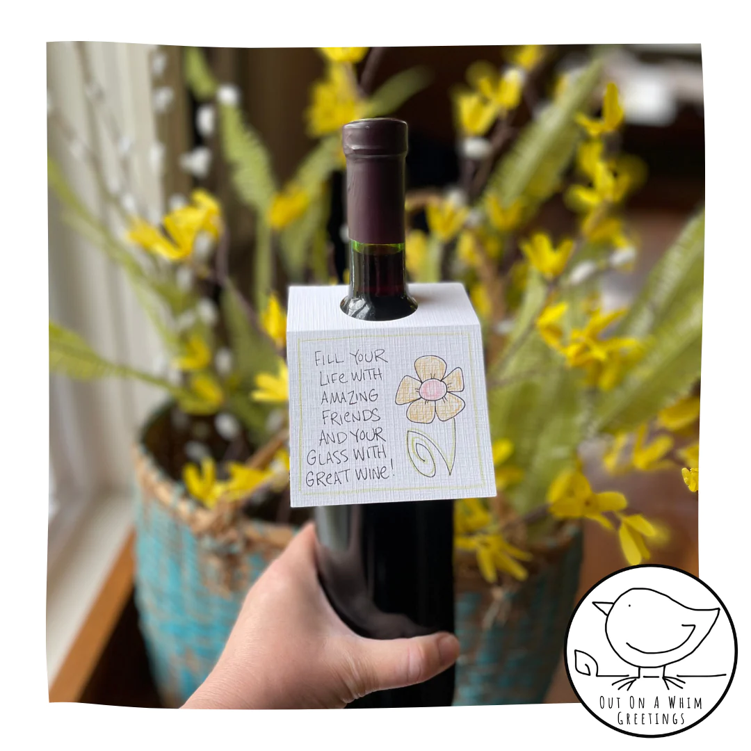 Amazing Friends & Great Wine - Bottle Note