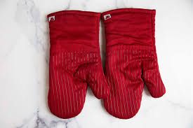 Oven Mitt 2pc Set - Red