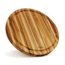 TeakHaus 18" Large Round Edge Grain