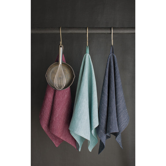 Tea Towel - Heirloom Linen Midnight Blue