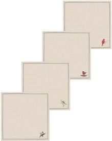 Napkins S/ 4 -Forest Birds