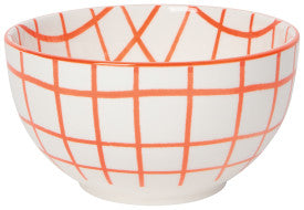 Wobbly Check Everyday Bowls Set/4